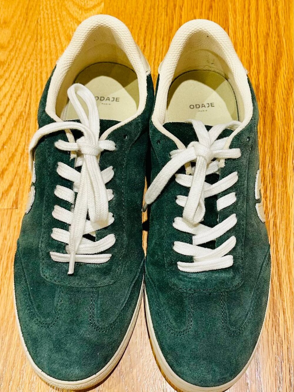 ODAJE Paris sneakers size 38 color jade
